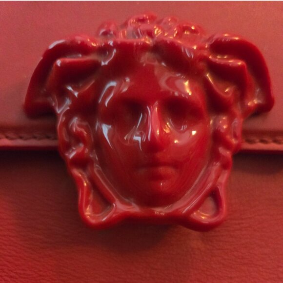 Pristine Authentic Limited Edition Versace Medussa Head Fringe Satchel Bag - Picture 3 of 16